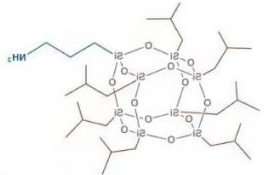poss-NH2 氨基化的笼型聚半倍硅氧烷