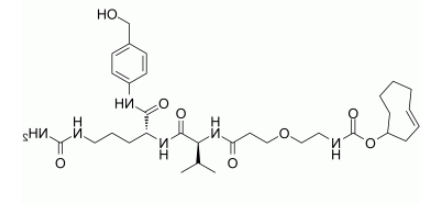 TCO-PEG1-Val-Cit-PABC-OH TCO-PEG1-Val-Cit-PABC-OH