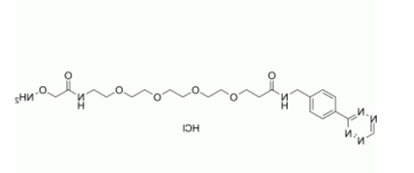 Tetrazine-PEG4-oxyamine hydrochloride