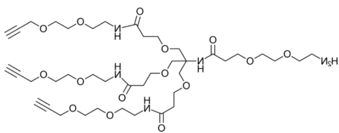 Amino-PEG2-tris-PEG2-alkyne
