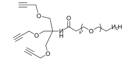 Amino-PEG4-tris-alkyne
