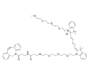 N-(m-PEG4)-N'-(DBCO-PEG4)-Cy5