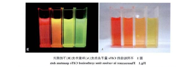 CdTe发光量子点 CdTe发光量子点