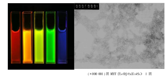 CdTe/CdS核/壳量子点