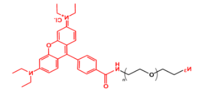荧光染料罗丹明聚乙二醇叠氮  Rhodamine-PEG-N3，叠氮PEG罗丹明