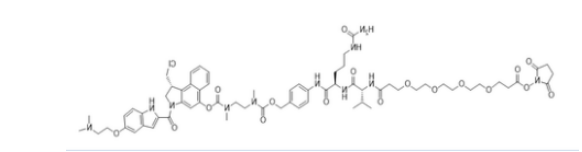 OSu-PEG4-vc-PAB-DMEA Duocarmycin DM
