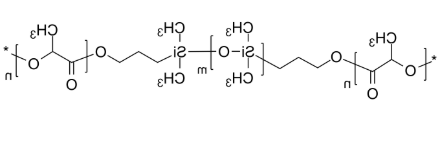 PLA-PDMS-PLA