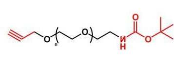 Alkyne-PEG-NH-tBOC Alkyne-PEG-NH-tBOC