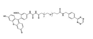 Tetrazine-PEG-FITC Tetrazine-PEG-FITC