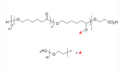 PCL-g-PEO/PCL-g-PEG