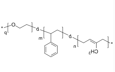 PIP(1,4)-PS-PEO
