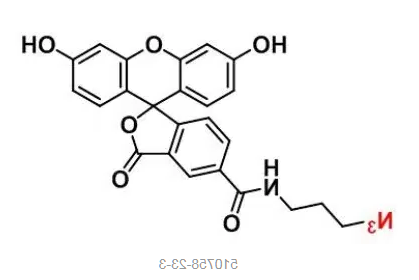 5-FAM-azide ， 5-FAM5-羧基荧光素叠氮化物，CAS号：510758-23-3