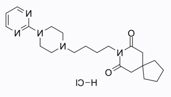 cas:33386-08-2 Buspirone hydrochloride 