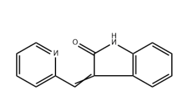 3-(吡啶-2-基亚甲基)吲哚啉-2-酮 3-(吡啶-2-基亚甲基)吲哚啉-2-酮