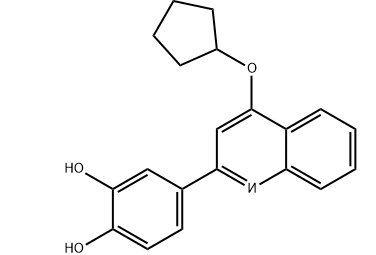 ROS活化氧分子CMS121，CAS：1353224-53-9，4-(4-(cyclopentyloxy)quinolin-2-yl)benzene-1,2-diol