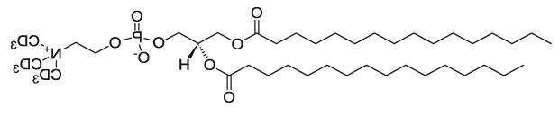 16:0 PC-d9|1,2-dipalmitoyl-sn-glycero-3-phosphocholine-N,N,N-trimethyl-d9