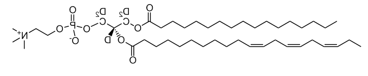 磷脂17:0-20:3 PC-d5|1-heptadecanoyl-2-eicosatrienoyl-sn-glycero(d5)-3-phosphocholine 磷脂17:0-20:3 PC-d5|1-heptadecanoyl-2-eicosatrienoyl-sn-glycero(d5)-3-phosphocholine