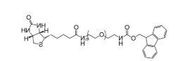 Fmoc-NH-PEG-Biotin，芴甲氧羰基-氨基-聚乙二醇-生物素，Fmoc-NH (polyethylene glycol) Biotin
