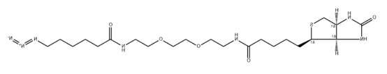 Biotin-PEG2-C6-azide Biotin-PEG2-C6-azide