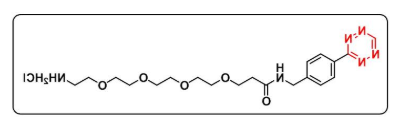Tetrazine-PEG4-amine HCl salt