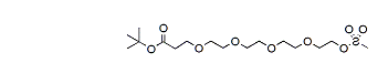 Ms-PEG4-t-butyl ester Ms-PEG4-t-butyl ester