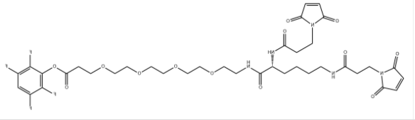 Bis-Mal-Lysine-PEG4-TFP ester
