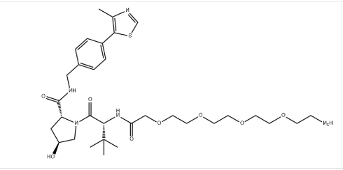 (S,R.S)-AHPC-PEG4-amine Hydrochloride salt (S,R.S)-AHPC-PEG4-amine Hydrochloride salt