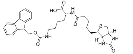 N-Fmoc-N'-生物素-L-赖氨酸