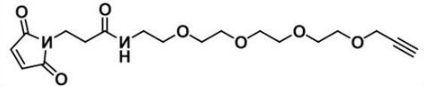 CAS:1609651-90-2；炔丙基-四聚乙二醇-马来酰亚胺；Alkyne-PEG4-Mal