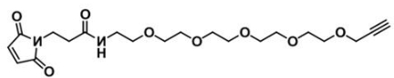 CAS:1416711-51-7；炔丙基-五聚乙二醇-马来酰亚胺；Propargyl-PEG5-Maleimide