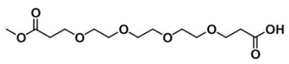CAS 2028284-75-3；甲氧甲酰基四聚乙二醇羧基；Acid-PEG4-COOMe；COOH-PEG4-COOMe