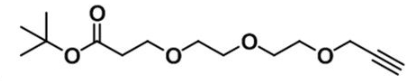 CAS:1374658-84-0；炔基-三聚乙二醇-叔丁酯；Alkyne-PEG3-COOtBu