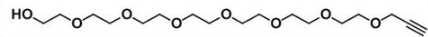 丙炔-八乙二醇-羟基；Alkyne-PEG8-OH