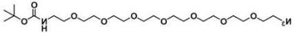 CAS:206265-96-5；叔丁氧羰基七聚乙二醇乙基叠氮；BocNH-PEG7-CH2CH2N3