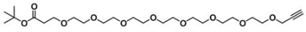 CAS:2055014-96-3；炔基-八聚乙二醇-叔丁酯；Alkyne-PEG8-COOtBu