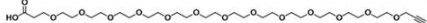 CAS:1421676-62-1；炔基-十三聚乙二醇-羧基；Propargyl-PEG13-COOH 