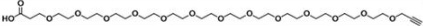 CAS:1421676-62-1；炔基-十三聚乙二醇-羧基；Propargyl-PEG13-COOH 