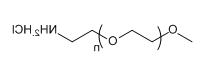 mPEG-NH2.HCl；甲氧基聚乙二醇-盐酸铵盐；甲氧基聚乙二醇-氯化铵