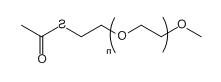  MPEG-Acetylthio	   