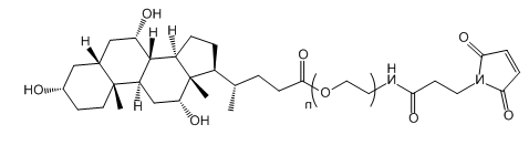 Mal-PEG-CLA 马来酰亚胺-聚乙二醇-胆酸 Mal-PEG-CLA 马来酰亚胺-聚乙二醇-胆酸