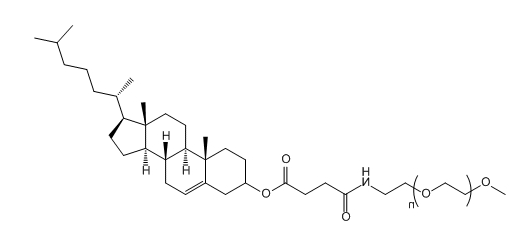 mPEG-CLS;mPEG-Cholesterol;甲氧基聚乙二醇-胆固醇 mPEG-CLS;mPEG-Cholesterol;甲氧基聚乙二醇-胆固醇