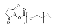 mPEG3-SC；mPEG3-NHS carbonate；分子式：  C12H19NO8