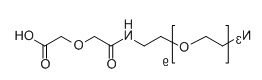 2-((Azido-PEG9-carbamoyl)methoxy)acetic acid；O-(2-叠氮基)-O-[2-(二羟乙酰基-氨基)乙基]八聚乙二醇