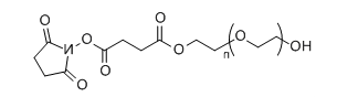 OH-PEG-SS;Hydroxy-PEG-Succinimidyl Succinate ester OH-PEG-SS;Hydroxy-PEG-Succinimidyl Succinate ester