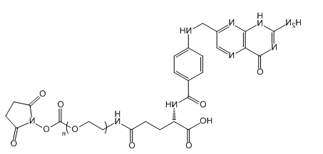 FA-PEG-NHS;Folic Acid-PEG-NHS; 叶酸-聚乙二醇-活性酯 FA-PEG-NHS;Folic Acid-PEG-NHS; 叶酸-聚乙二醇-活性酯