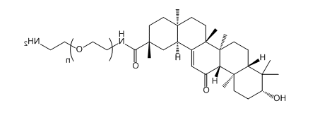 Glycyrrhetic acid-PEG-NH2;甘草次酸-聚乙二醇-氨基;Glycyrrhetic acid-PEG-Amine Glycyrrhetic acid-PEG-NH2;甘草次酸-聚乙二醇-氨基;Glycyrrhetic acid-PEG-Amine
