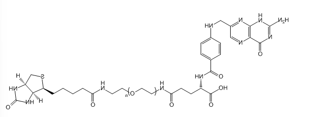 Biotin-PEG-FA；Biotin-PEG-Folic Acid；生物素-聚乙二醇-叶酸