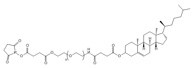 CLS-PEG-SS；Cholesterol-PEG-Succinimidyl Succinate ester