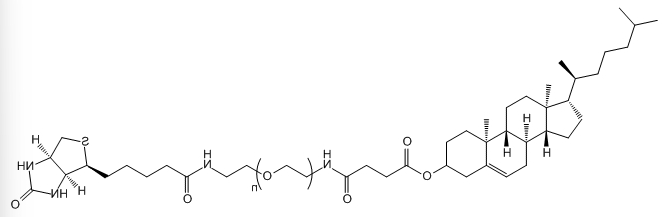 CLS-PEG-Biotin；Cholesterol-PEG-Biotin；胆固醇-聚乙二醇-生物素