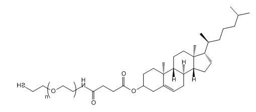 CLS-PEG-SH；Cholesterol-PEG-Thiol；胆固醇-聚乙二醇-巯基